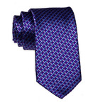 Bullet Tie // Purple + Blue