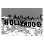 Hollywoodland Black (24"W x 16"H x 1.5"D)