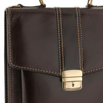 Small Shoulder Bag // Dark Brown