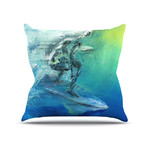September High Throw Pillow (16" x 16")