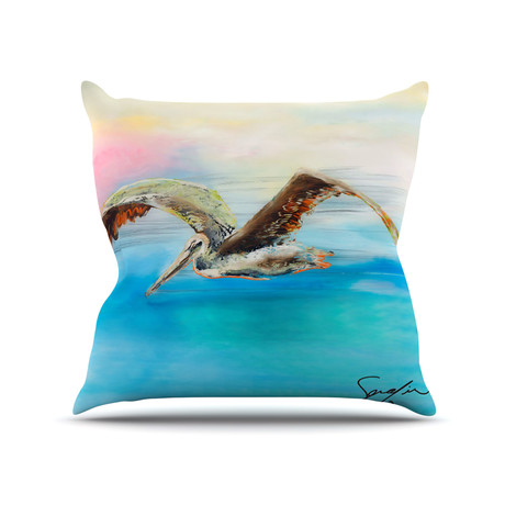 Coast Throw Pillow (16" x 16")