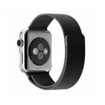 Milanese Wrist Band // Black (38mm)