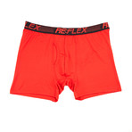 Microfiber Performance Underwear // Navy + Red // Pack of 3 (S)