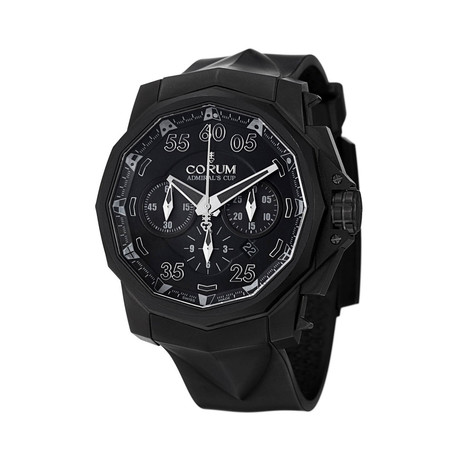 Corum Admiral's Cup Black Hull Chronograph Automatic // 753-934-95-0371-AN92 // Brand New