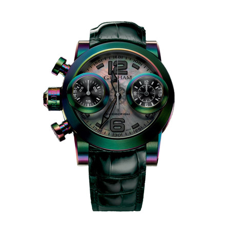 Graham Swordfish Booster Iris Chronograph Automatic // 2SWBB.B39L.C125N // New