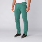 Rally Stretch Twill 5-Pocket Pant // Teal (29WX30L)