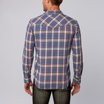 Niles Button-Up Shirt // Blue (M)