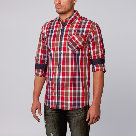 Return Button-Up Shirt // Red (S)