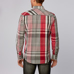 Bombay Button-Up Shirt // Red (M)