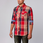 Astor Plaid Shirt // Red (S)