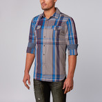 Dexter Plaid Shirt // Dark Gray (M)