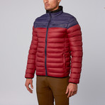 Hoyt Quilted Jacket // Burgundy (2XL)