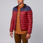 Hoyt Quilted Jacket // Burgundy (2XL)