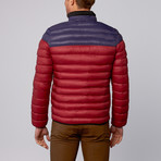 Hoyt Quilted Jacket // Burgundy (2XL)