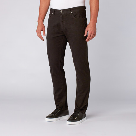 Owen Slim Straight 5-Pocket Jean // Black (29WX30L)