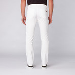 Owen Slim Straight 5-Pocket Jean // White (30WX32L)