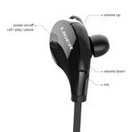 Bluetooth Sport Earbuds XS700 (Black)