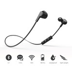 Wireless Sport Bluetooth Headphones 4.1 // Black