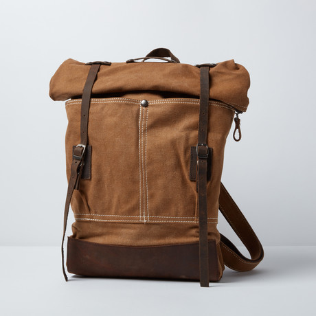 Bikers' Backpack (Khaki)