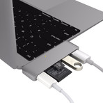5-in-1 USB Hub // Type-C (Gold)