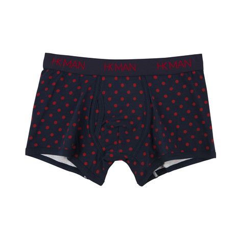 Print Trunk // Peacoat + Red Spot (S)