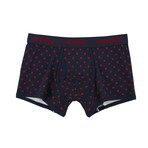 Print Trunk // Peacoat + Red Spot (S)