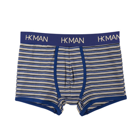 Bold Stripe Trunk  // Paloma + Blue + Peacoat (S)