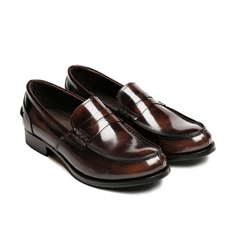 British Passport Shoes // Classic Penny Loafer // Brown (Euro: 40)