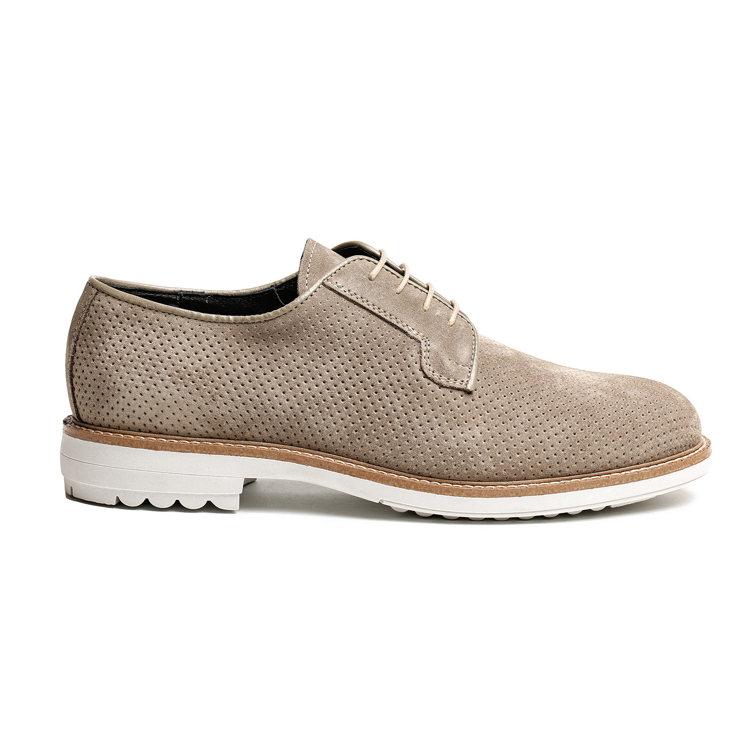 Plain Derby // Taupe (Euro: 44) - British Passport Shoes - Touch of Modern