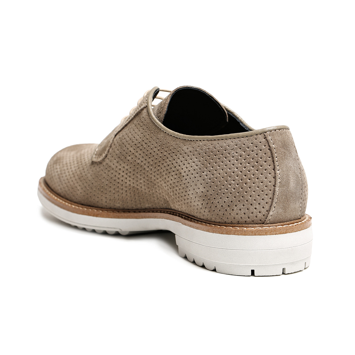 Plain Derby // Taupe (Euro: 44) - British Passport Shoes - Touch of Modern