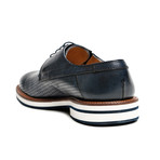 Plain Derby // Perforated Navy (Euro: 45)
