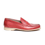 Plain Loafer // Red (Euro: 42)