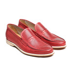 Plain Loafer // Red (Euro: 43)