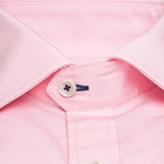 Bowery Button-Up Shirt // Pink Micro Check (US: 16R)