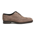 Wing Cap Oxford // Taupe (Euro: 41)