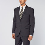 Two-Piece Notch Lapel Suit // Soft Blue (US: 48R)