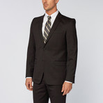 Shadow Pinstripe Suit // Steel Black (US: 50R)