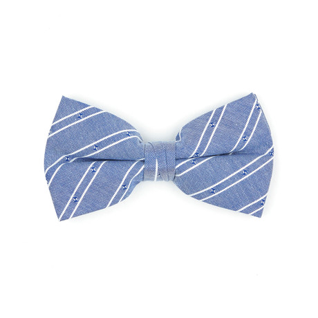 Bow Tie // Blue Stripe