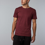 Combed Cotton Tee // Burgundy (L)
