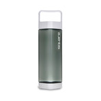 Plastic Square Bottle + Infuser (Clear)