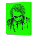 The Joker (16"W x 20"H x 1.5"D // Stretched Canvas)