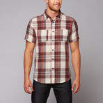 Walker Button-Up // Burgundy (XL)