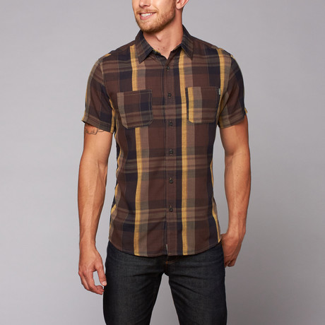 Walker Button-Up // Olive (S)