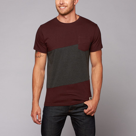 Hoffman Tee // Dark Burgundy (S)