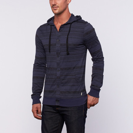 Boots Hooded Long-Sleeve // Navy (S)