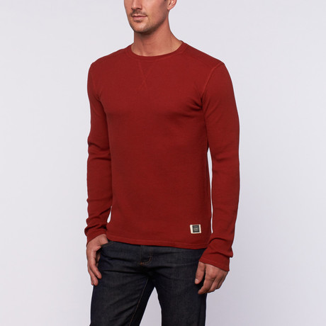 Cutter Long- Sleeve Thermal // Dark Tomato (S)