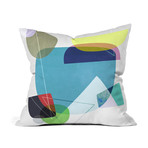 Graphic 122 X // Throw Pillow (18" x 18")