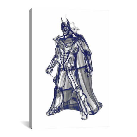 Batman // Octavian Mielu (18"W x 26"H x 0.75"D)