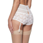 Fanciful Retro Brief // Calla White (S)