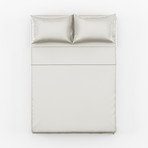 Luxury Bamboo Sheets // White (Double)